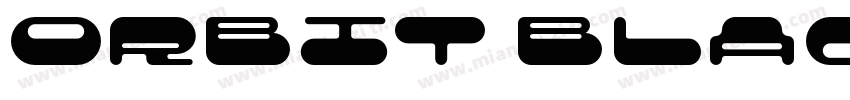 Orbit black字体转换